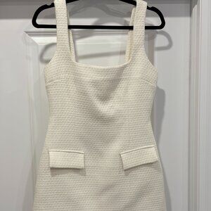 Dynamite ​​Square Neck Tweed Mini Dress